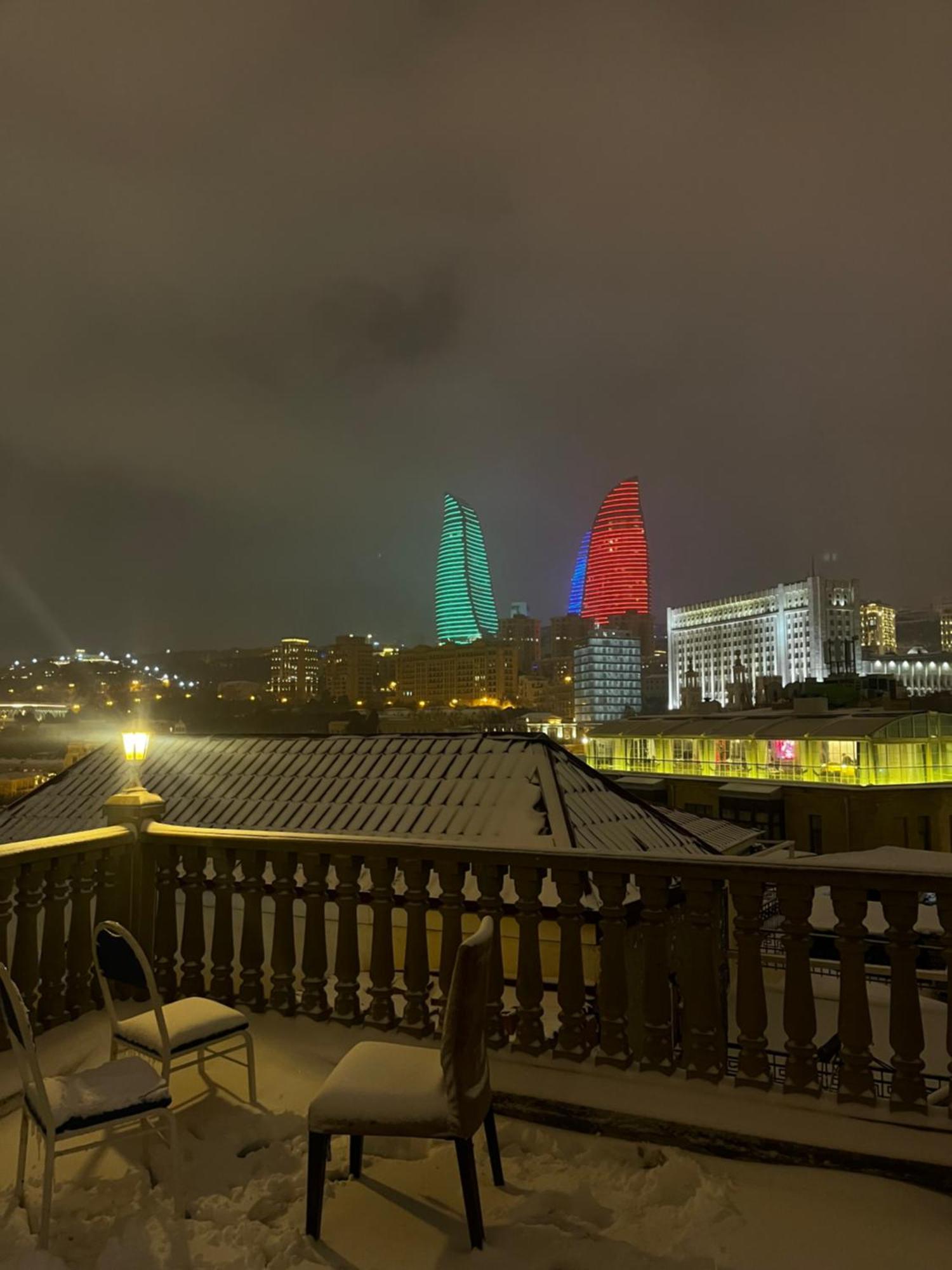 Cafe Terrace Hostel Baku Exterior photo